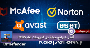 أفضل 6 برامج حماية من الفيروسات لعام 2025